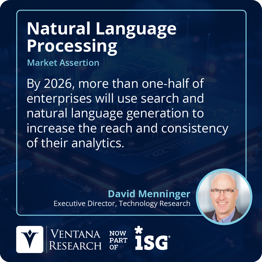 Generative AI Makes Natural Language Analytics a Reality
