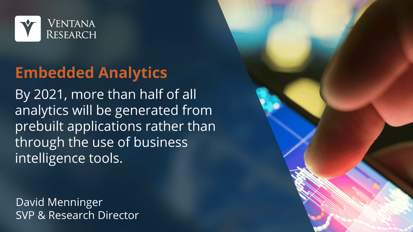 Embedded Analytics Provide Meaningful Insights