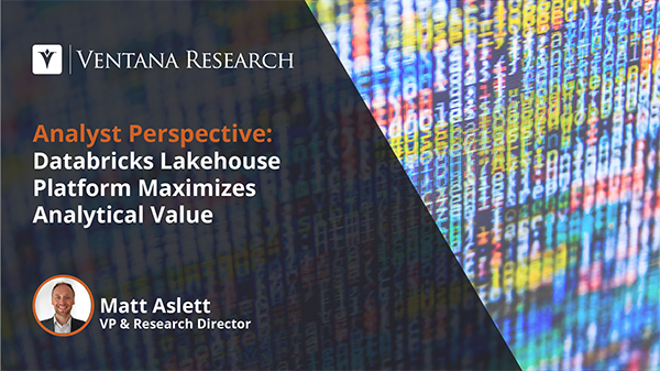 Databricks Lakehouse Platform Maximizes Analytical Value