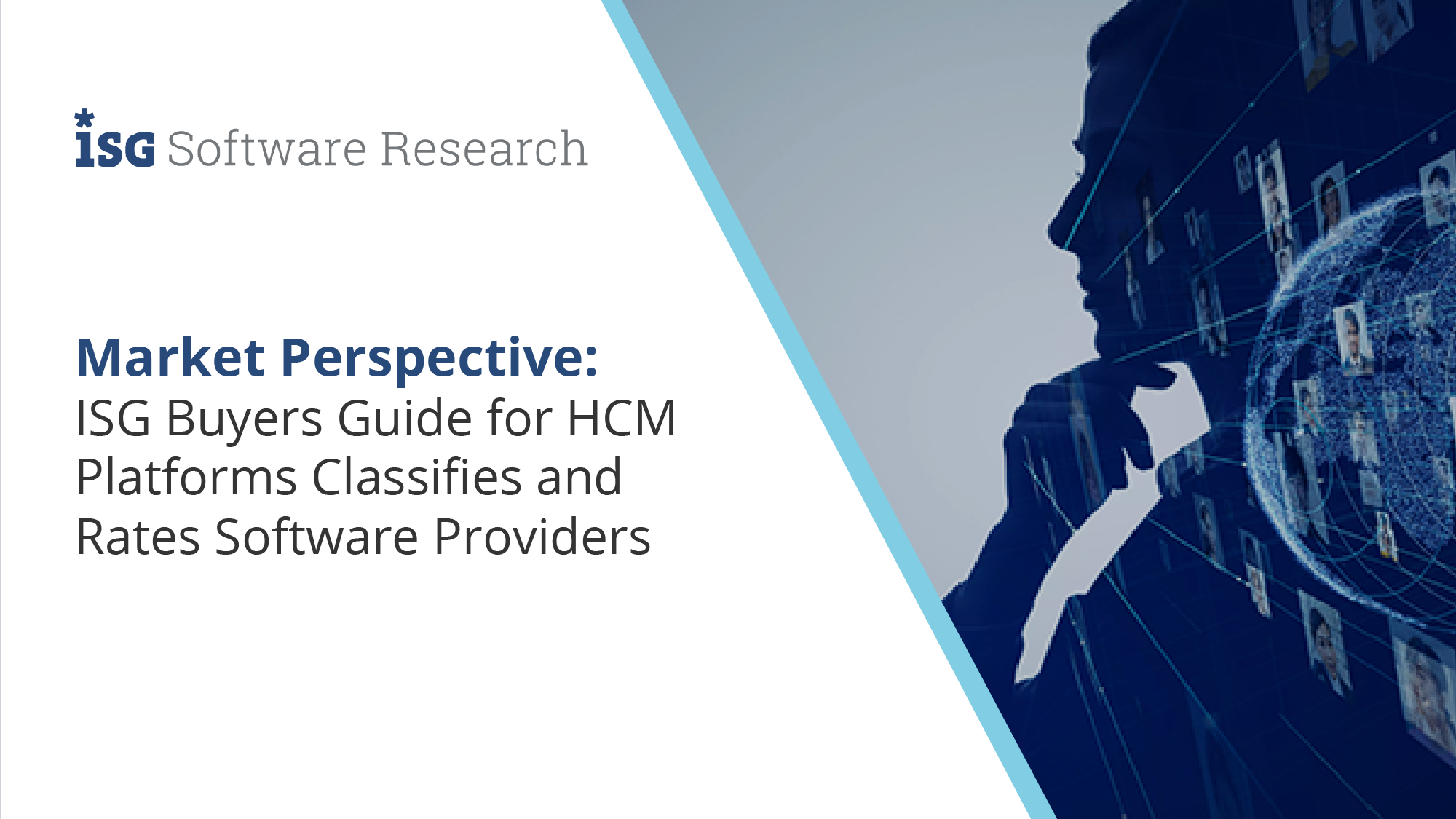ISG Buyers Guide for HCM Platforms Classifies and Rates Software Providers