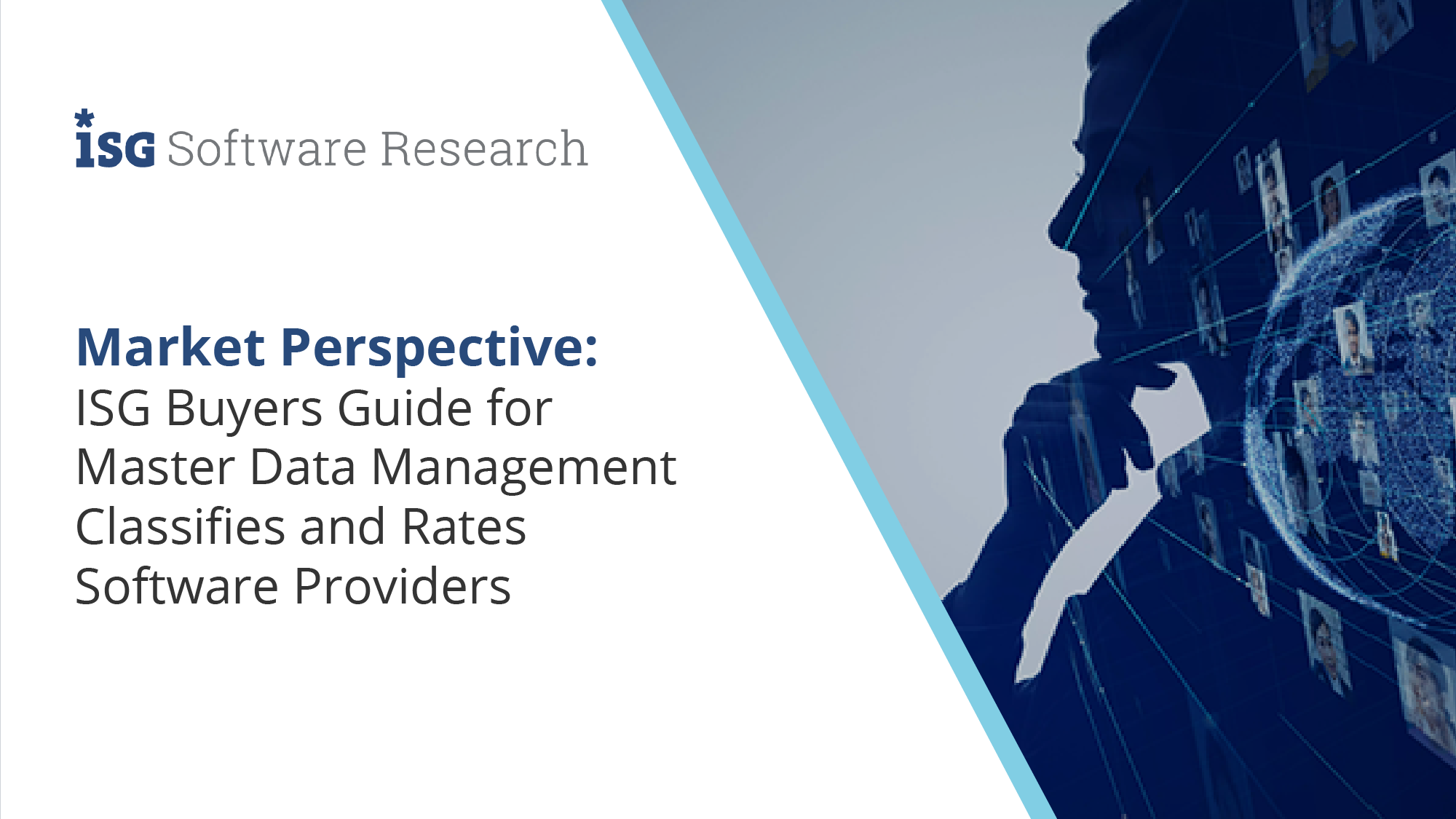 ISG Buyers Guide for Master Data Management Classifies and Rates Software Providers